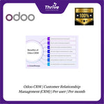 Load image into Gallery viewer, Odoo CRM | Customer Relationship Management (CRM) | Per user | Per month