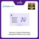 Load image into Gallery viewer, Salesmate | Customer Relationship Management (CRM) per user | month