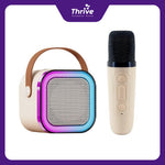 Load image into Gallery viewer, Bluetooth Mini Speaker Karaoke Speaker Portable with MIC Bluetooth MP3 Player Full Bass Wireless Karaoke