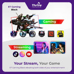 Load image into Gallery viewer, PC RAKITAN Gaming - ET Gaming Black dengan Zotac RTX 4070Ti Trinity OC - 12GB - Core i5-13400F - RAM 32GB DDR5 - 1TB SSD - ASROCK B760M Steel Legend DDR5