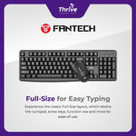 Load image into Gallery viewer, Keyboard Mouse Wireless 2 in 1 - Go Office WK894 Portable - Fantech