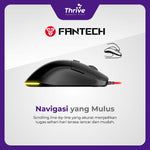 Load image into Gallery viewer, Kanata Wired VX9 Gaming Mouse RGB (Black) - Fantech