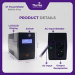 Load image into Gallery viewer, ET PowerShield 850VA Plus - UPS with LCD Status Monitor