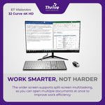 Load image into Gallery viewer, ET VisionArc 32 Curve 4K HD - Curved Monitor 32 Inch for Gaming and Work