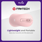 Load image into Gallery viewer, Mouse Wireless Office - Go Series W608 2.4Ghz 1200DPI (Pink) - Fantech