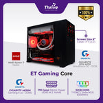 Load image into Gallery viewer, PC RAKITAN Gaming - ET Gaming Core dengan Gigabyte RTX 4070 Windforce OC - 12GB - AMD Ryzen 5 7600X - RAM 32GB DDR5 - 1TB SSD - Gigabyte A620M Gaming x ax - DDR5