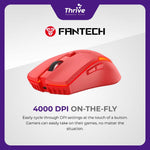 Load image into Gallery viewer, Wireless Mouse Gaming - Fantech Venom II WGC2 (Red)