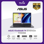 Load image into Gallery viewer, ASUS VIVOBOOK GO 14 E1404GA I3 N305 8CORE 8GB 512GB W11+OHS 14.0FHD SLV -FHD356 + BACKPACK
