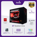 Load image into Gallery viewer, PC RAKITAN untuk Penggunaan Kantor - ET Station One - ARKTEK Radeon RX580 8GB DDR5 - AMD Ryzen 5 7500F - RAM 16GB DDR5- 1TB SSD - Asus Prime B650M-A II - DDR5