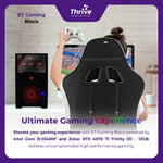 Load image into Gallery viewer, PC RAKITAN Gaming - ET Gaming Black dengan Zotac RTX 4070Ti Trinity OC - 12GB - Core i5-13400F - RAM 32GB DDR5 - 1TB SSD - ASROCK B760M Steel Legend DDR5