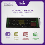 Load image into Gallery viewer, ET AquaTouch Wireless Pro 107 - Waterproof Industrial Keyboard