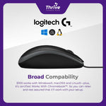 Load image into Gallery viewer, Mouse Logitech B100 - Mouse Optical USB
