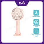 Load image into Gallery viewer, KIVEE Kipas Angin Mini Portable 1200 mAh 3-Speed Super Angin Rechargeable Micro Multifungsi