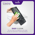 Load image into Gallery viewer, ET AquaTouch Wired Pro 107 - Waterproof Industrial Keyboard