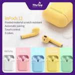 Load image into Gallery viewer, HEADSET BLUETOOTH TWS INPODS I12 MACARON EARPHONE BLUETOOTH 5.0 WARNA PINK