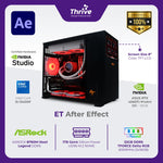 Load image into Gallery viewer, PC RAKITAN untuk Pengeditan Video - ET After Effect - Asus RTX 4060TI ProArt OC - 16GB - Core i5-13400F - RAM 32GB DDR5 - 1TB SSD - Gigabyte Z790M Aorus Elite ax - DDR5