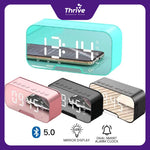 Load image into Gallery viewer, Speaker Jam Bluetooth S10 5.0 Alarm LED Mirror Display Ultra Bass 2 Bluetooth Speaker Audio