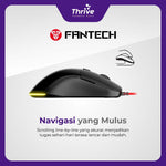 Load image into Gallery viewer, Kanata Wired VX9s Gaming Mouse RGB Macro (Black) - Fantech