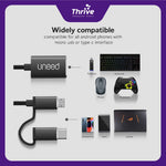 Load image into Gallery viewer, OTG 2 in 1 Type C & Micro USB to USB 3.0 Adapter - UAT08AMC UNEED