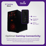 Load image into Gallery viewer, PC RAKITAN Gaming - ET Gaming Black dengan Zotac RTX 4070Ti Trinity OC - 12GB - Core i5-13400F - RAM 32GB DDR5 - 1TB SSD - ASROCK B760M Steel Legend DDR5