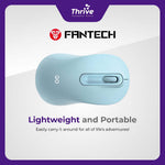 Load image into Gallery viewer, Mouse Wireless Office - Go Series W608 2.4Ghz 1200DPI (Blue) - Fantech