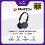 Load image into Gallery viewer, Fantech Go Air WH02 Wireless Bluetooth Headset Dual Mode - Grey
