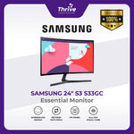 Load image into Gallery viewer, Samsung Monitor S3 S33GC 24" - Essential Monitor IPS