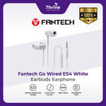 Load image into Gallery viewer, Fantech LinkPODS ES4 - Lightweight Stereo Wired Earbuds Earphone - White