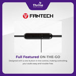 Load image into Gallery viewer, Fantech LinkPODS ES4 - Lightweight Stereo Wired Earbuds Earphone - White