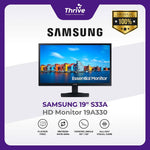 Load image into Gallery viewer, Samsung Monitor S33A 19" 60Hz - HD Monitor with Eye-saving Feature and Flicker FREE