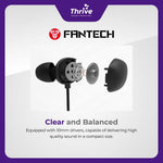 Load image into Gallery viewer, Fantech LinkPODS ES4 - Lightweight Stereo Wired Earbuds Earphone - White