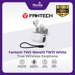 Load image into Gallery viewer, Fantech Wave 13 TW13 - TWS True Wireless Earphone Bluetooth 5.3 - White