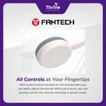 Load image into Gallery viewer, Fantech Go Air WH02 Wireless Bluetooth Headset Dual Mode - Grey