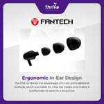 Load image into Gallery viewer, Fantech LinkPODS ES3 - Lightweight Stereo Wired Earbuds Earphone - White