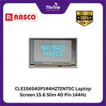 Load image into Gallery viewer, "CLE156S40P144HZ72NTSC Laptop Screen 15.6 Slim 40 Pin 144Hz 72% NTSC 93%SRGB N156HRA-EA1 REV.C1"