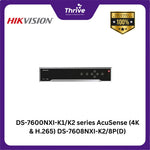 Load image into Gallery viewer, DS-7600NXI-K1/K2 series AcuSense (4K & H.265) DS-7608NXI-K2/8P(D)