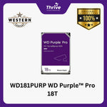 Load image into Gallery viewer, WD181PURP WD Purple™ Pro 18T