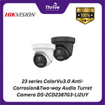 Load image into Gallery viewer, 23 series ColorVu3.0 Anti-Corrosion&Two-way Audio Turret Camera DS-2CD2387G3-LI2UY