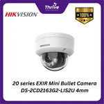 Load image into Gallery viewer, 20 series EXIR Mini Bullet Camera DS-2CD2163G2-LIS2U 4mm