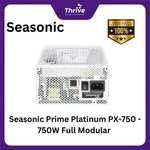 Load image into Gallery viewer, Seasonic Prime Platinum PX-750 - 750W Full Modular - 80+ Platinum Certified - 12 Years Warranty Replacement