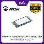 Load image into Gallery viewer, 936-B0A811-209-P14 (RAM 16GB, SSD NVME 512GB, Non OS)