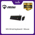 Load image into Gallery viewer, MSI Wired keyboard + Mouse