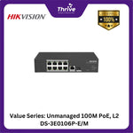 Load image into Gallery viewer, Value Series: Unmanaged 100M PoE, L2 DS-3E0106P-E/M