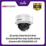 Load image into Gallery viewer, 21 series ColorVu3.0 Anti-Corrosion&Two-way Audio Dome Camera DS-2CD2187G3-LIY