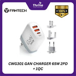 Load image into Gallery viewer, CWG301 GAN CHARGER 65W 2PD + 1QC
