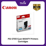 Load image into Gallery viewer, PGI-2700 Cyan MAXIFY Printers Cartridges