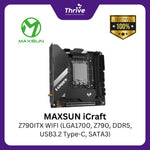 Load image into Gallery viewer, MAXSUN iCraft Z790ITX WIFI (LGA1700, Z790, DDR5, USB3.2 Type-C, SATA3)