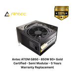 Load image into Gallery viewer, Antec ATOM G850 - 850W 80+ Gold Certified - Semi Modular - 5 Years Warranty Replacement