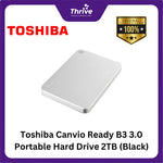Load image into Gallery viewer, Toshiba Canvio Ready B3 3.0 Portable Hard Drive 2TB (Black)