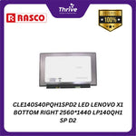 Load image into Gallery viewer, CLE140S40PQH1SPD2 LED LENOVO X1 BOTTOM RIGHT 2560*1440 LP140QH1 SP D2